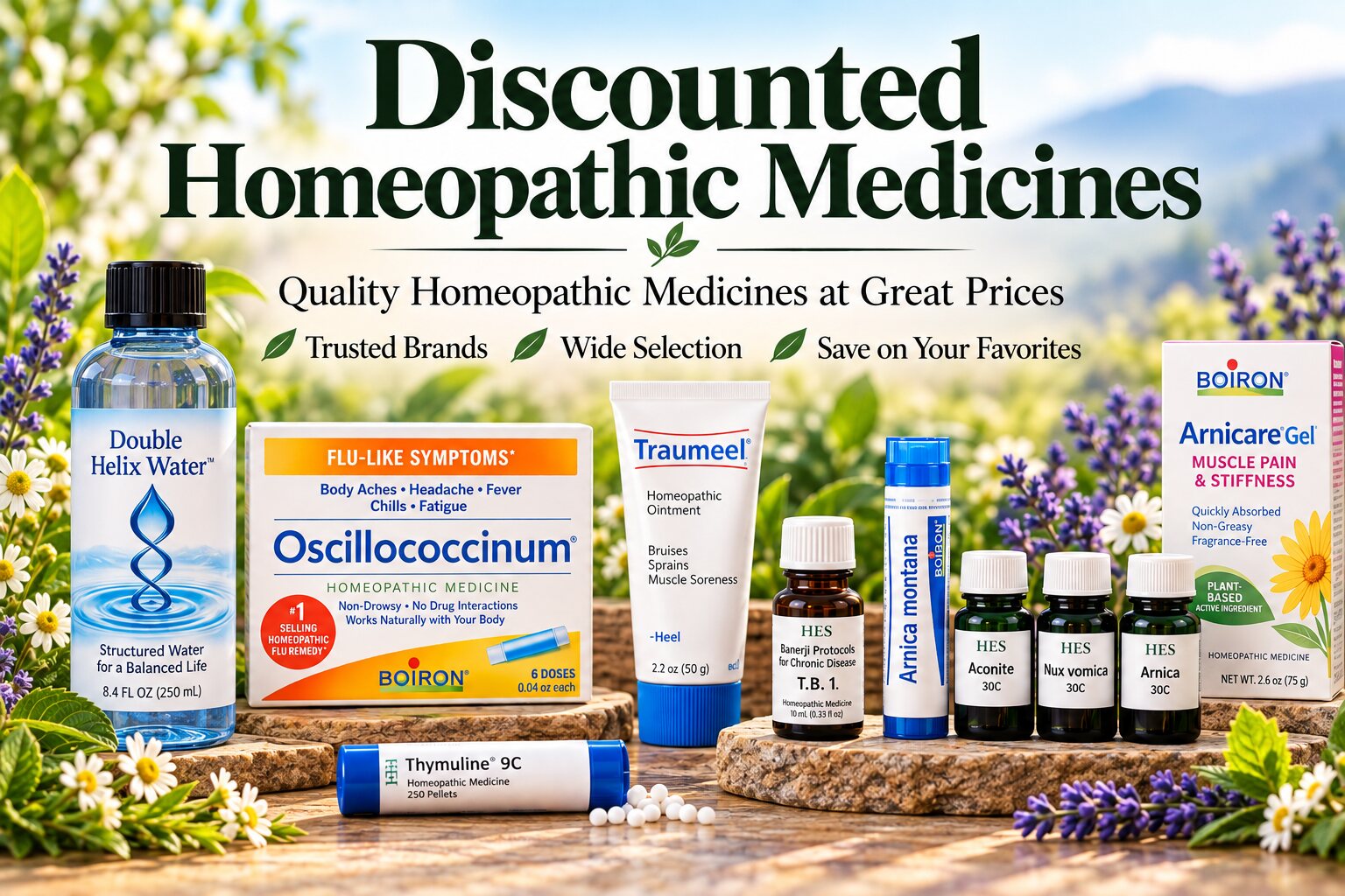Discounted Medicines — Quality homeopathic medicines at great prices.
