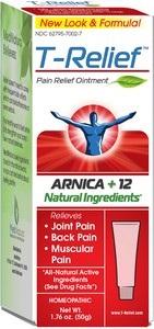 T-Relief Arnica+12 Cream (3 ounces) [#QMEDTR] – Homeopathic.com